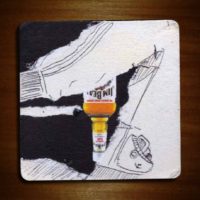 Beer coaster collection